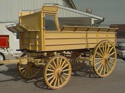 Yellow Hitch Wagon