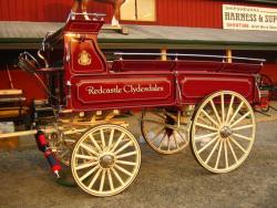 Redcastle Clydesdales Hitch Wagon